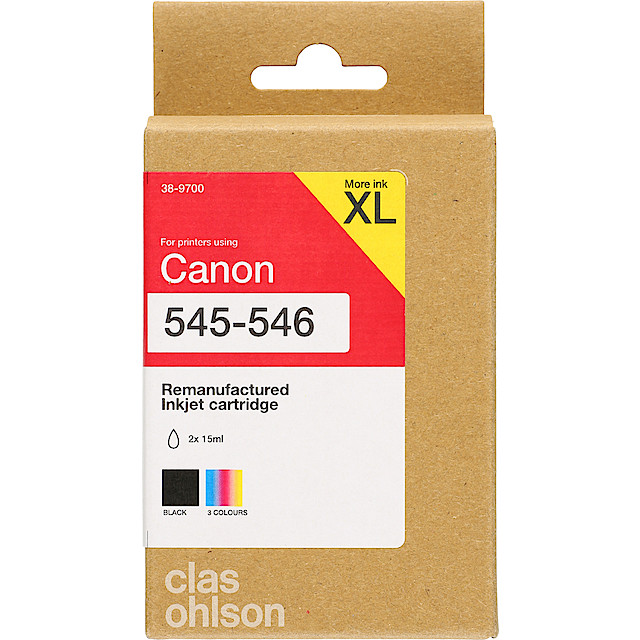 Canon Pg 545 Cl 546 Bläckpatron Multipack Xl Clas Ohlson Clas Ohlson 4284